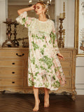 Victorian Floral Dress
