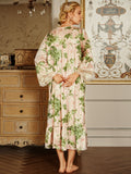 Victorian Floral Dress