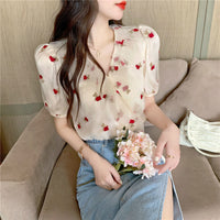 Whimsical Floral Blouse