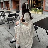 Puff-Sleeve Summer Dress