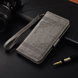 Embossed Leather Phone Case