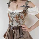 Floral Forest Child Corset