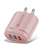 Pastel USB Wall Adapter for iPhone, Samsung, Xiaomi, Huawei, Tablets