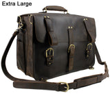 Vintage Genuine Leather Travel Bag