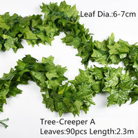 1pc Realistic Leafy Garlands