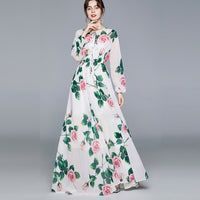 Floral Runaway Dress
