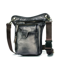 Leather Drop Leg Bag