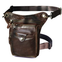 Leather Drop Leg Bag