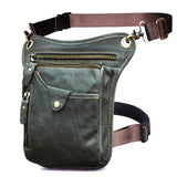 Leather Drop Leg Bag