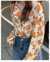 Loose-Sleeved Blouse Spring