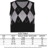 Vintage Argyle Sweater-Vest