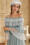 Cotton Nightgown & Bonnet