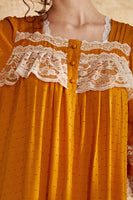 Honeycomb-Yellow Nightgown