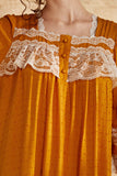Honeycomb-Yellow Nightgown