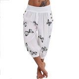 Butterfly Capris Pants