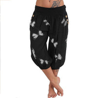 Butterfly Capris Pants