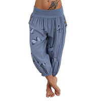 Butterfly Capris Pants