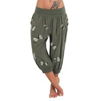 Butterfly Capris Pants