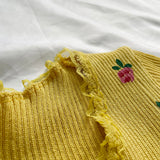 Knit Floral Top