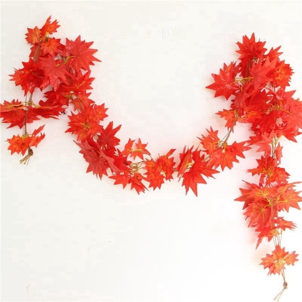 2.4M Autumn Maple Leaf Garland