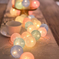 20 LED Cotton Ball Lights