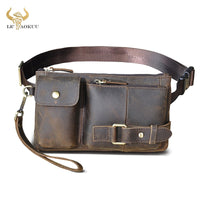 Vintage Leather Belt Bag