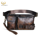 Vintage Leather Belt Bag