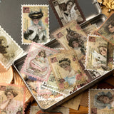 60Pcs/Set Vintage Diary Stickers