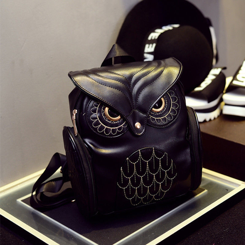 claire's backpack leather owl Haunting Owl Backpack – The Countryside Center